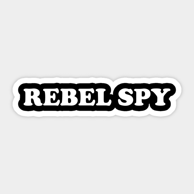 Rebel Spy Sticker by amy1142